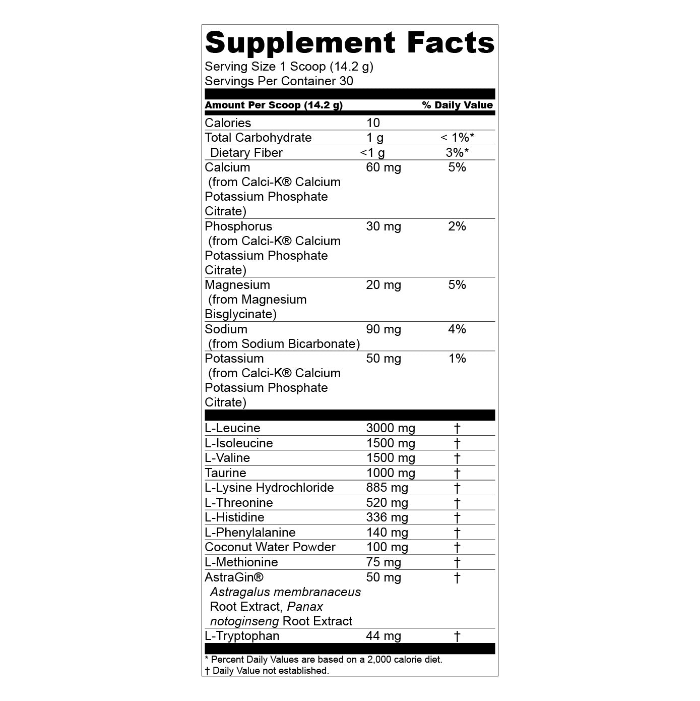 ProAm EAA+ - Essential Amino Acids & Electrolytes
