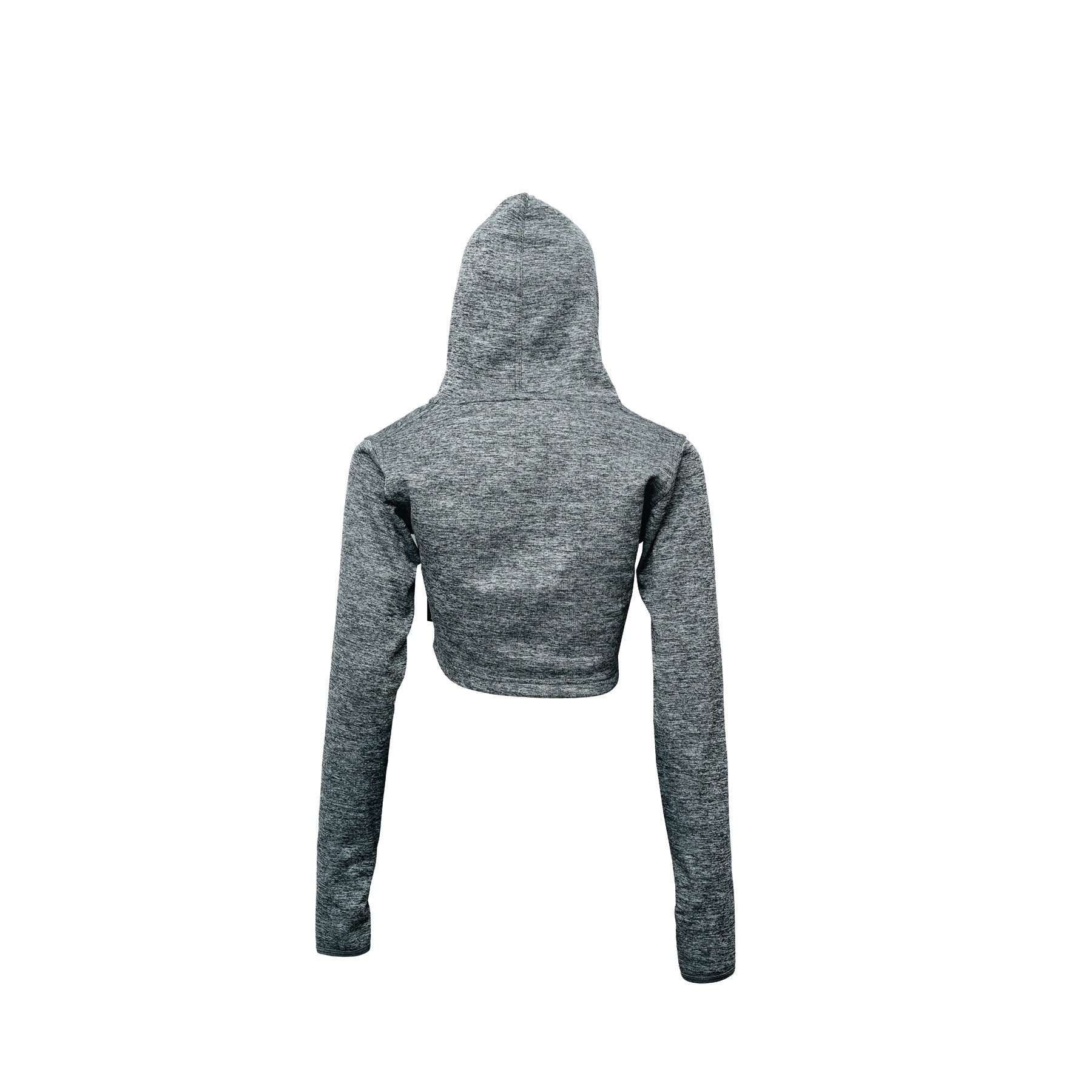 FULL SLEEVE WOMEN'S CROP TOP (ZIP UP)