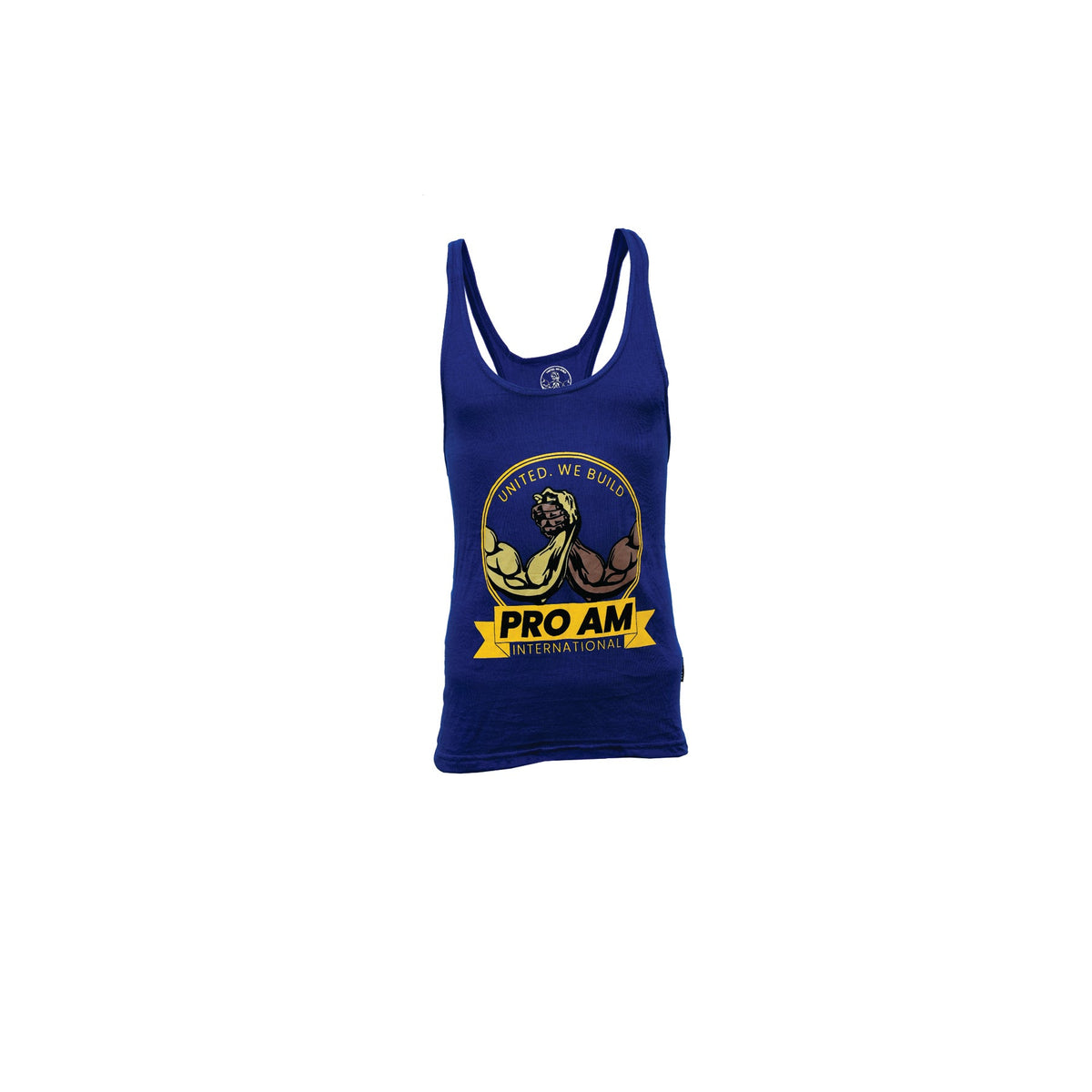 Pro Am Stringer Tank Top - 100% Cotton for Gym, Fitness, and Active ...